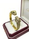 Cartier Classic Fashion Retro Diamond Set Leopard Head Bracelet