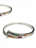 Cartier Classic Fashion Retro Colored Gemstone Bracelet