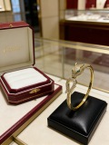 Cartier Classic Fashion Versatile Full Diamond Set Leopard Bracelet