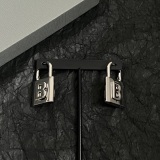 Balenciaga New Classic Fashion BB Lock Earrings
