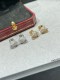 Cartier New Classic Fashion Versatile Diamond studded Leopard Head Earrings