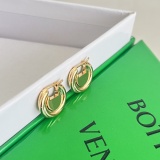 Bottega Veneta Fashion Versatile Retro Earrings Simple Earrings