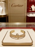 Cartier Classic Fashion Versatile Diamond studded Pin Bracelet