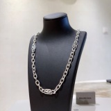 Balenciaga Hip Hop Retro Versatile BB Necklace