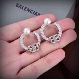 Balenciaga Fashion Personalized BB Pearl Earrings