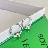 Bottega Veneta Fashion Versatile Bead Earrings Simple Earrings