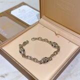 Bvlgari Couple Fashion Versatile Snakehead Bracelet