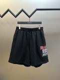 Balenciaga Fashion Multi Logo Printed Shorts Couple Versatile Casual Pants