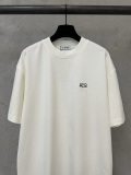 Loewe Classic Simple Embroidered Logo T-shirt Unisex Versatile Casual Short Sleeve