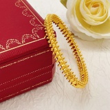 Cartier New Classic Fashion Versatile Riveted Bracelet 17