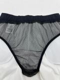 Moncler Fashion Drawstring Mesh Beach Shorts Couple Versatile Casual Pants