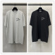 Loewe Classic Simple Embroidered Logo T-shirt Unisex Versatile Casual Short Sleeve