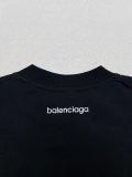 Balenciaga Fashion Reflective Logo Short Sleeve Couple Versatile Casual T-shirt
