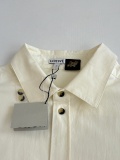 Loewe 26SS Fashion Versatile Embroidered Logo Shirt Shorts Set