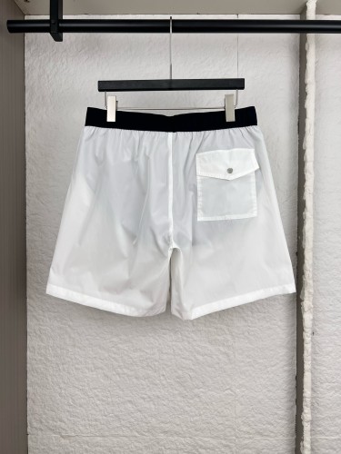 Moncler Fashion Drawstring Mesh Beach Shorts Couple Versatile Casual Pants