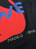 Loewe Fashion Toothbrush Embroidered Logo Little Monster Short Sleeve Couple Versatile Casual T-shirt