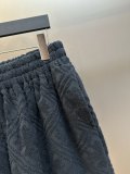 Chrome Hearts Fashion Towel Cloth Full Cross Jacquard Shorts Couple Versatile Casual Pants