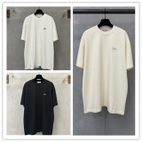 Loewe Classic Simple Embroidered Logo T-shirt Unisex Versatile Casual Short Sleeve