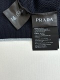 Prada 26SS Fashion Versatile Logo Jacquard Mesh Knitted Short Sleeve Polo Shirt