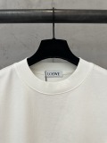 Loewe Classic Simple Embroidered Logo T-shirt Unisex Versatile Casual Short Sleeve