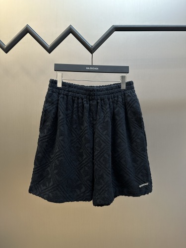 Chrome Hearts Fashion Towel Cloth Full Cross Jacquard Shorts Couple Versatile Casual Pants