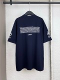 Balenciaga Fashion Logo Printed Short Sleeve Couple Versatile Casual T-shirt