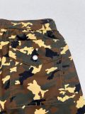 Moncler Fashion Camouflage Drawstring Beach Shorts Couple Versatile Casual Pants