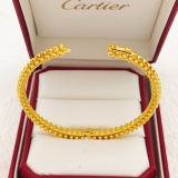 Cartier New Classic Fashion Versatile Riveted Bracelet 17