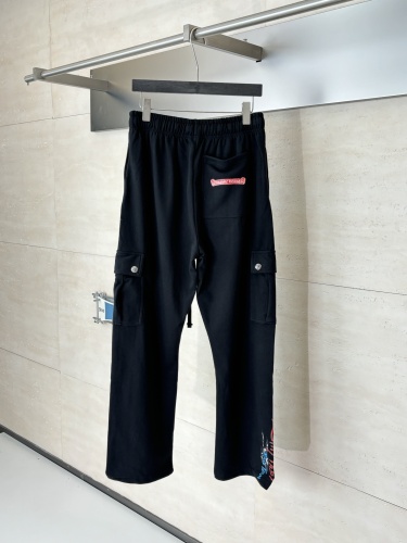 Chrome Hearts Fashion Versatile Graffiti Printed Work Pants Casual Sports Pants