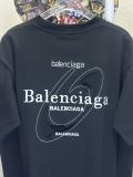 Balenciaga 26SS Fashion Embroidered Logo T-shirt Unisex Casual Loose Short Sleeve