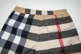 Burberry Classic Checkered Beach Pants Unisex Casual Versatile Shorts