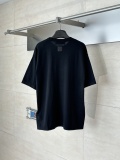 Louis Vuitton 26SS Fashion Contrast Logo Jacquard Knitted Round Neck Short Sleeve