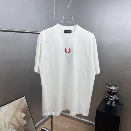 Balenciaga 26SS Fashion BB T-shirt Unisex Casual 7A Antibacterial Short Sleeve