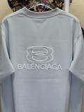 Balenciaga 26SS Fashion Embroidered Logo T-shirt Unisex Casual Loose Short Sleeve