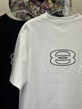 Balenciaga 26SS Fashion Embroidered Logo T-shirt Unisex Casual Loose Short Sleeve