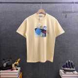 Loewe 26SS Fashion Printed Round Neck T-shirt Unisex Casual Loose Short Sleeve