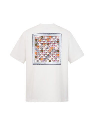 Louis Vuitton 26SS Fashion 1854 Snake Plate Printed T-shirt Unisex Casual Loose Short Sleeve