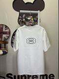 Balenciaga 26SS Fashion Embroidered Logo T-shirt Unisex Casual Loose Short Sleeve