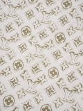 Louis Vuitton Classic Full Logo Printed Round Neck T-shirt Unisex Casual Loose Short Sleeve