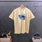 Loewe 26SS Fashion Printed Round Neck T-shirt Unisex Casual Loose Short Sleeve