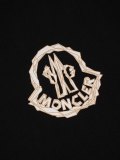 Moncler Classic Logo Printed Round Neck T-shirt Unisex Casual Loose Short Sleeve