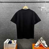 Loewe 26SS Fashion Printed Round Neck T-shirt Unisex Casual Loose Short Sleeve