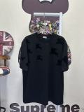 Burberry 26SS Fashion Plush Warhorse T-shirt Unisex Casual Loose Short Sleeve