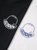 Moncler Classic Foam Logo Printed T-shirt Unisex Casual Loose Short Sleeve
