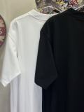 Burberry 26SS Fashion Plush Warhorse T-shirt Unisex Casual Loose Short Sleeve