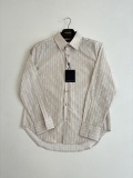 Louis Vuitton 26SS Fashion Full Logo Striped Casual Versatile Long Sleeve Shirt