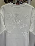 Chrome Hearts 26SS Fashion Embroidered Cross T-shirt Unisex Casual Loose Short Sleeve