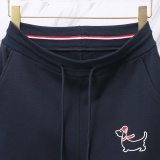 Thom Browne Classic Four Bar Dog Shorts Couple Versatile Casual Sports Pants