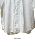 Balenciaga Coupe Classic Logo Printed Oversize Short Sleeve Shirt