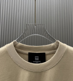 Givenchy Classic Logo Printed Round Neck T-shirt Unisex Casual Versatile Short Sleeve